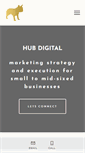 Mobile Screenshot of hubdigitalmarketing.com